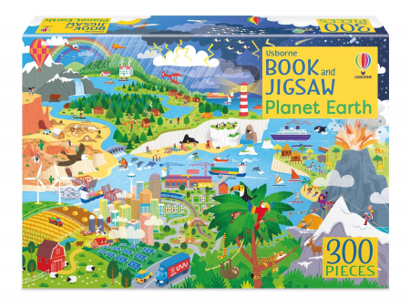 Carti in limba engleza - Usborne Book and Jigsaw Planet Earth