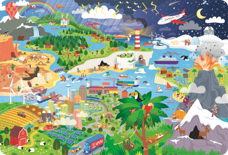 Usborne Book and Jigsaw Planet Earth [4]