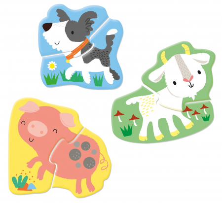 Usborne First Jigsaws: Farm Animals [4]