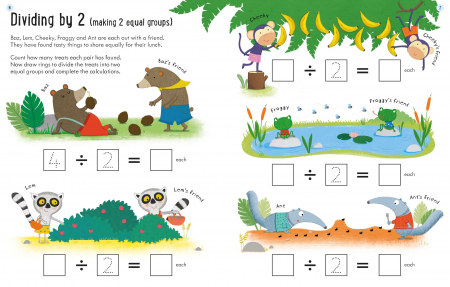 Usborne Workbooks Dividing 6-7 [3]