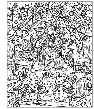 Winter Wonderland Magic Painting Book [2]