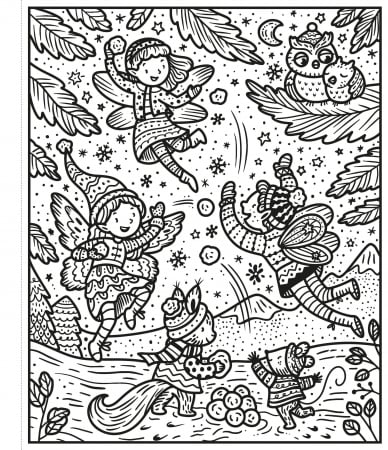 Winter Wonderland Magic Painting Book [1]