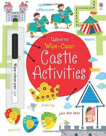 Carti cu activitati - Wipe-clean Castle Activities
