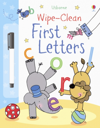 Carti cu activitati - Wipe-clean First Letters