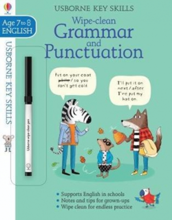 Carti cu activitati - Wipe-clean Grammar & Punctuation 7-8