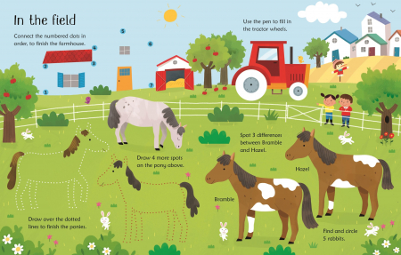 Wipe-Clean Horse and Pony Activities [1]