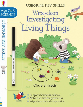Wipe-Clean Investigating Living Things 7-8