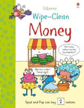 Carti cu activitati - Wipe-Clean Money