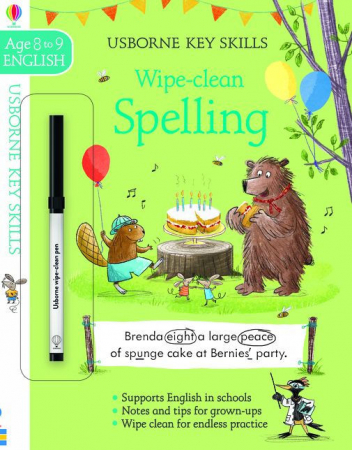 Wipe-Clean Spelling 8-9