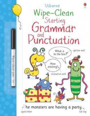 Carti cu activitati - Wipe-clean Starting Grammar and Punctuation