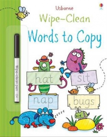 Carti cu activitati - Wipe-clean Words to Copy