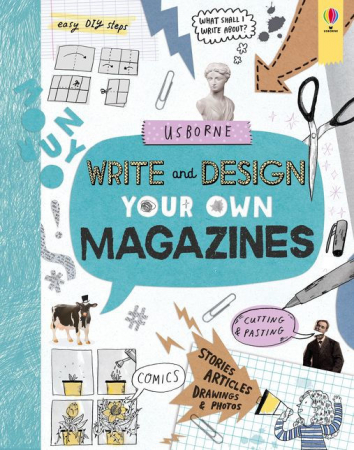 Carti cu activitati (de scris) - Write and Design Your Own Magazines