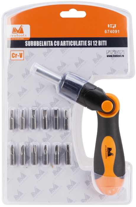Surubelnita cu Articulatie 13 Piese [2]