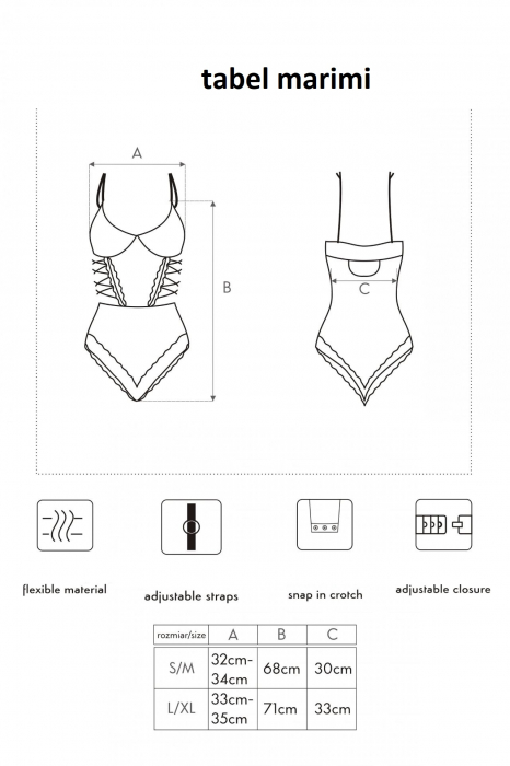 Body sexy cu insertii din dantela si catifea, roz, embody.ro [8]