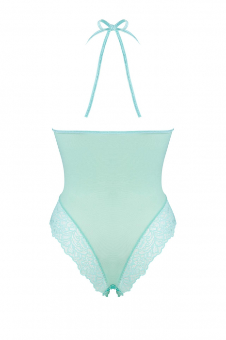 Body sexy cu insertii din dantela, reglabil, negru, embody.ro [11]
