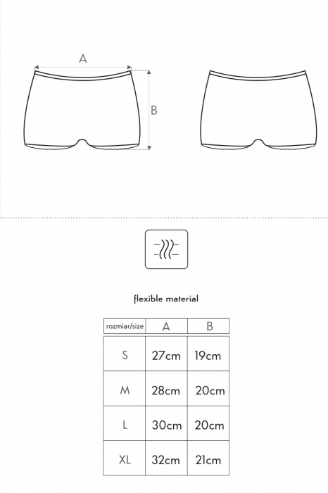 Chilot sexy tip boxer, culoare alb embody.ro [2]