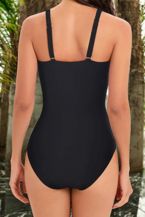 Costum baie intreg, cu efect modelator, negru/alb, Anya, embody.ro [2]