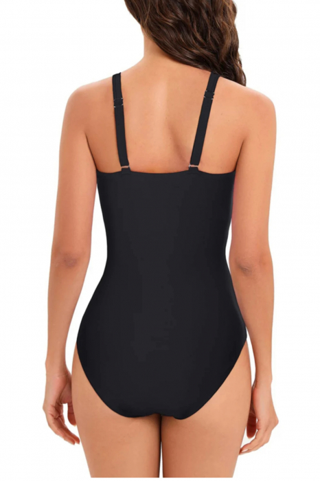 Costum baie intreg, cu efect modelator, negru/alb, Anya, embody.ro [2]