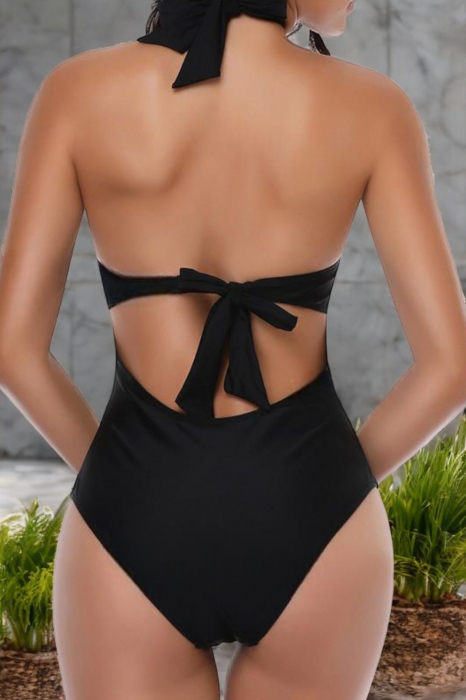 Costum baie intreg dama cu efect modelator, imprimeu animal print, maro embody.ro [4]