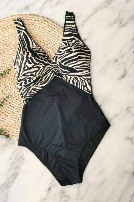 Costum baie intreg dama cu efect modelator, marime mare, negru, Copacabana, embody.ro [6]