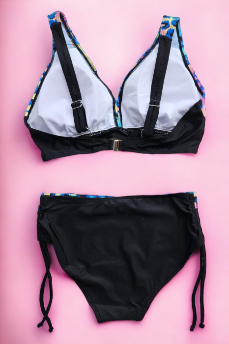 Costum de baie dama, 2 piese, marime mare, multicolor, Havana, embody.ro [3]