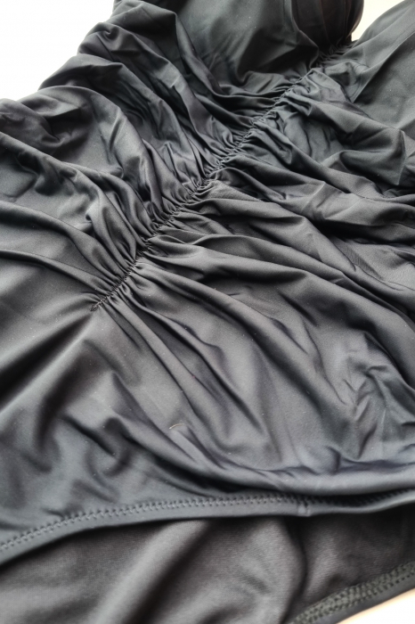 Costum de baie intreg modelator, batal-marime mare, negru [3]