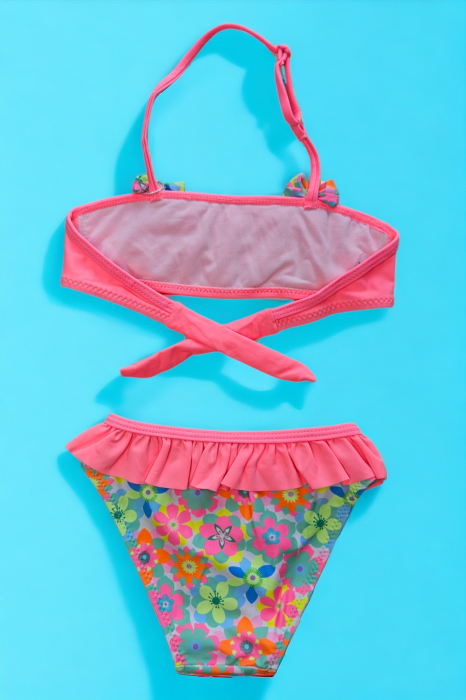 Costum de baie fete 2 piese, multicolor, embody.ro [2]