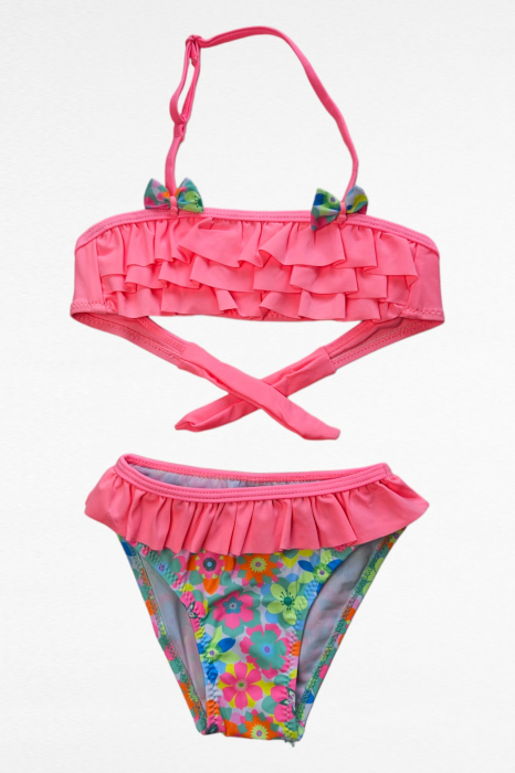 Costum de baie fete 2 piese, multicolor, embody.ro [3]