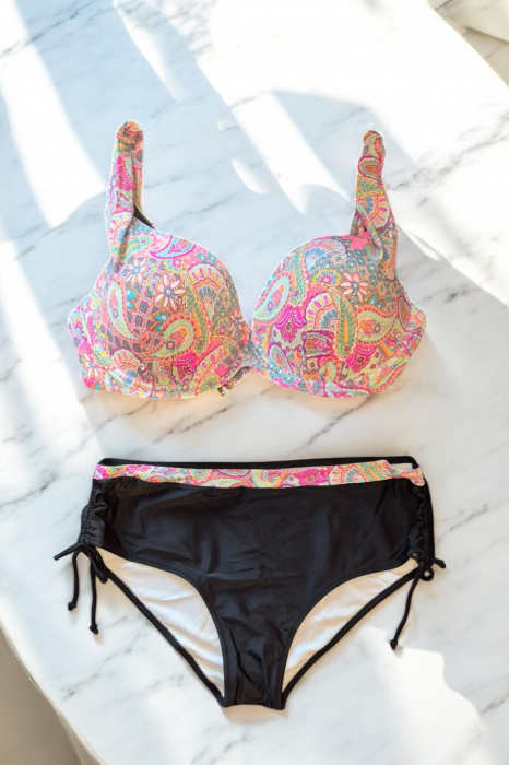 Costum de baie marime mare, 2 piese, dama, embody.ro [2]