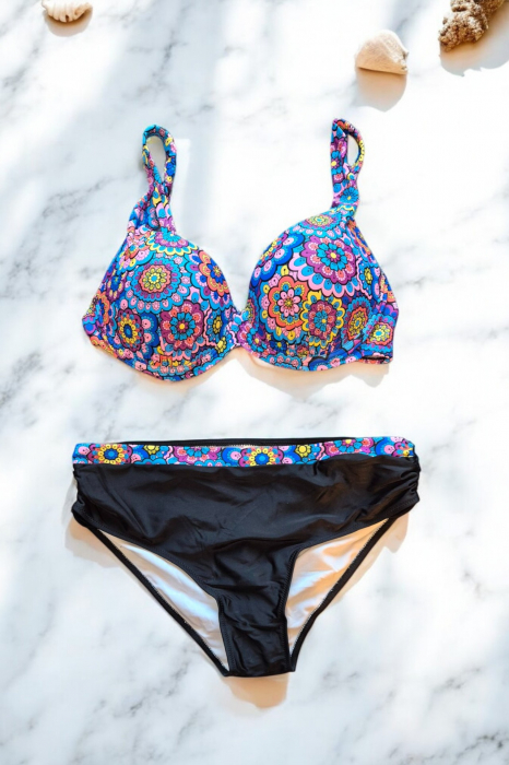 Costum de baie marime mare, 2 piese, dama, embody.ro [2]