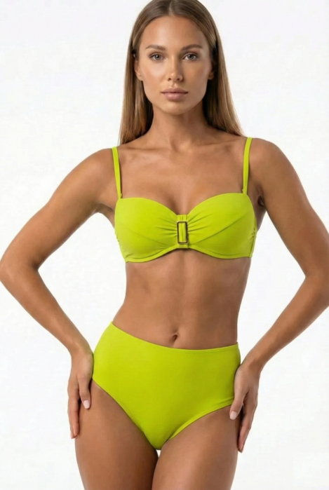 Costum de Baie Doua Piese verde lime Lm063 [3]