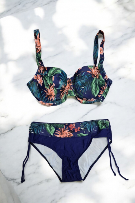 Costume de baie din 2 piese, slip clasic, marime mare embody.ro [2]