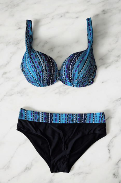 Costume de baie din 2 piese, slip clasic, marime mare embody.ro [2]