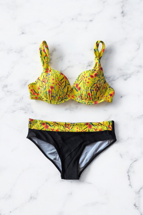Costume de baie din 2 piese, slip clasic, marime mare embody.ro [2]