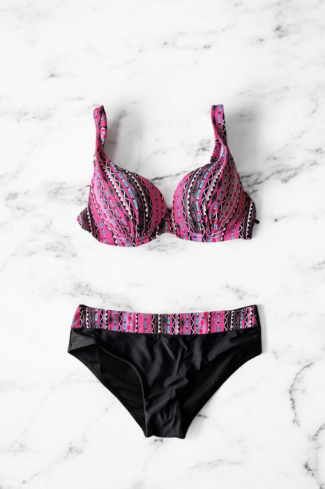 Costume de baie din 2 piese, slip clasic, marime mare embody.ro [2]