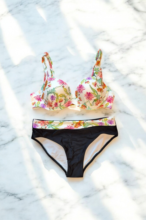 Costume de baie din 2 piese, slip clasic, marime mare embody.ro [2]