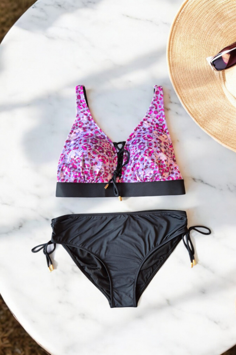 Costume de baie din 2 piese, slip clasic, marime mare embody.ro [2]