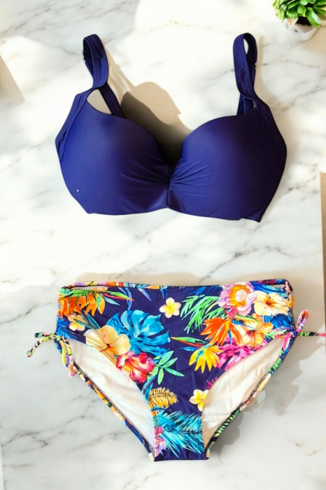 Costume de baie din 2 piese, slip clasic, marime mare embody.ro [2]