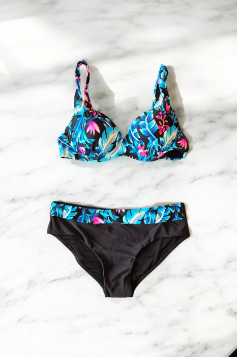 Costume de baie din 2 piese, slip clasic, marime mare embody.ro [2]