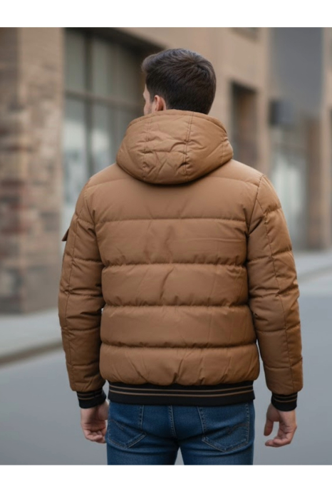 Geaca Barbati Maro "Urban Trend" - Model Gros cu Gluga detasabila 7952-2 [3]