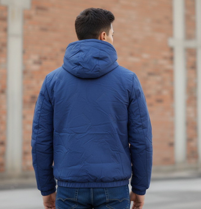 Geaca Barbati Bleumarin cu Gluga detasabila 7986-2 [3]