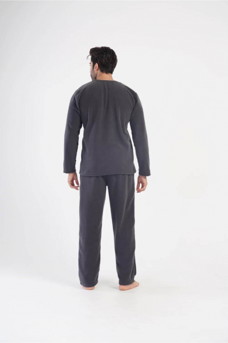 Pijama barbati cocolino, material soft polar pufos si calduros embody.ro [3]