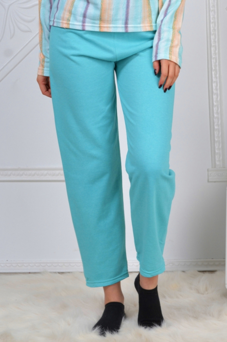 Pijama dama bumbac, confortabila, cu imprimeu Inimioara [3]