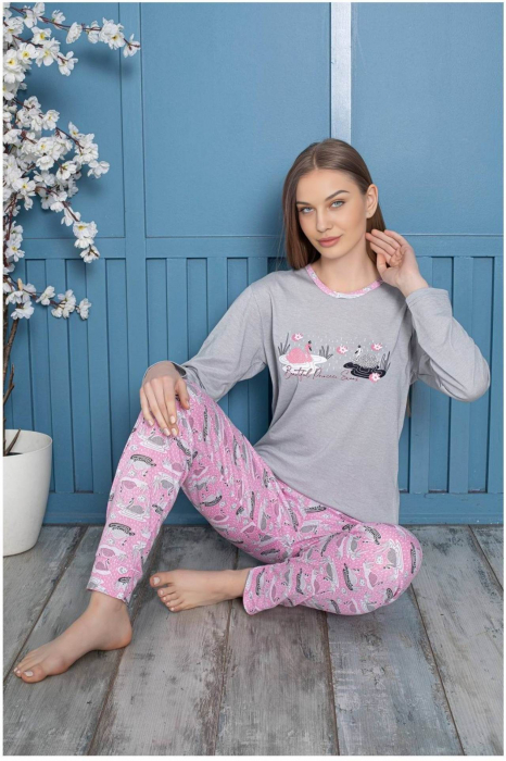 Pijama dama bumbac, confortabila embody.ro [2]
