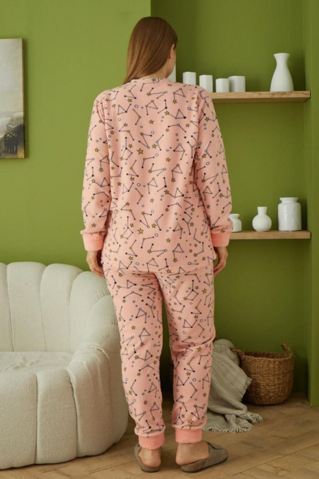 Pijama dama cocolino batal-marime mare, pufoasa si calduroasa embody.ro [3]