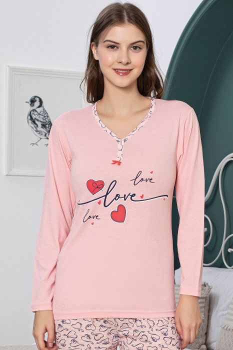 Pijama dama bumbac, embody.ro [3]