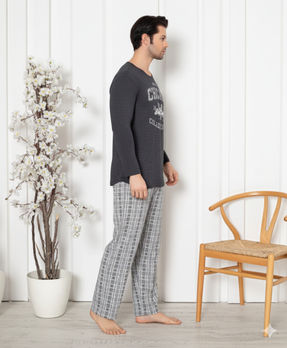 Pijama lunga bumbac pentru barbati mare 15707 [2]