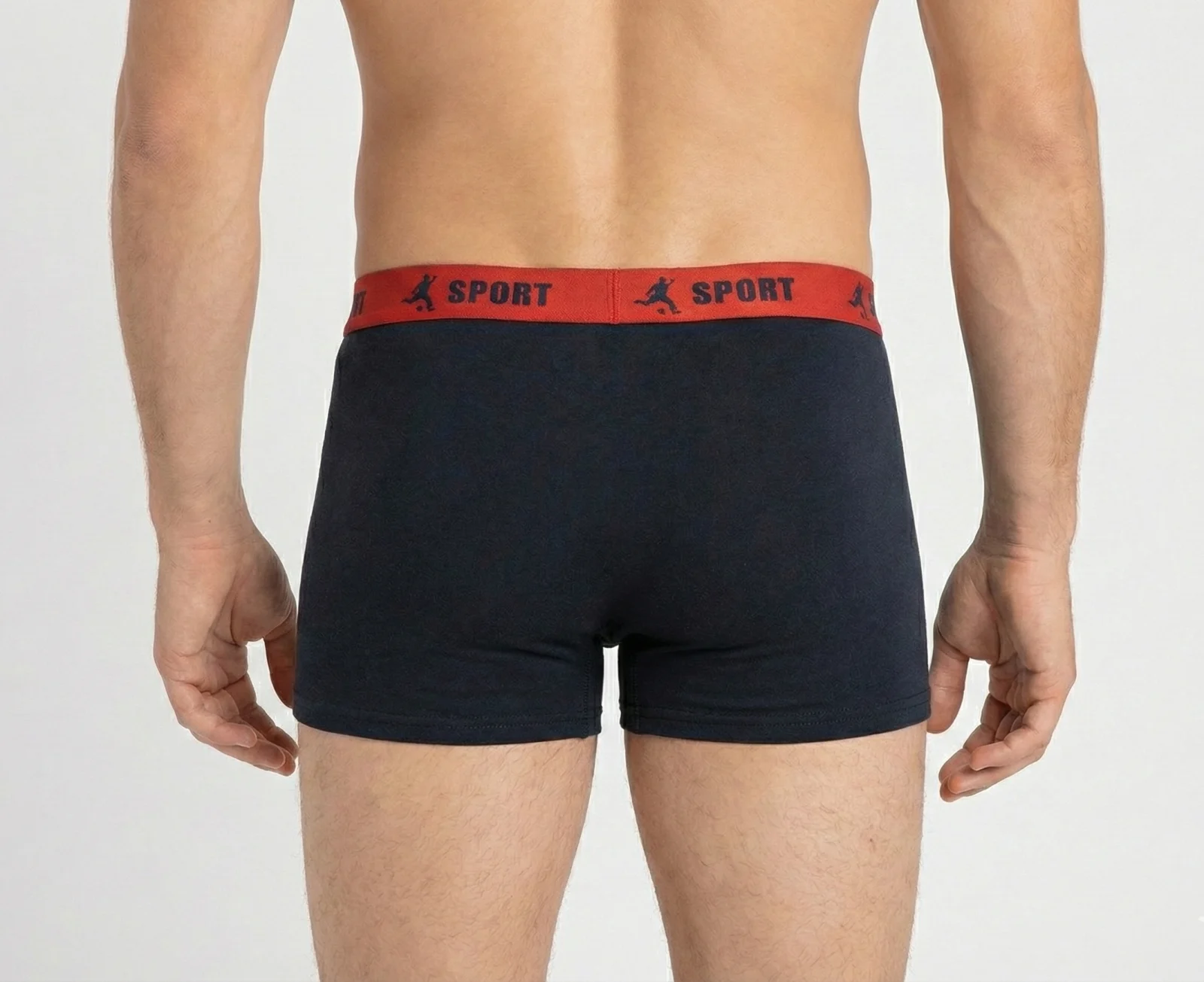 Set 5 perechi Boxeri Barbati cu banda in talie– Lenjerie Intima din Bumbac Elastic Confortabil [3]