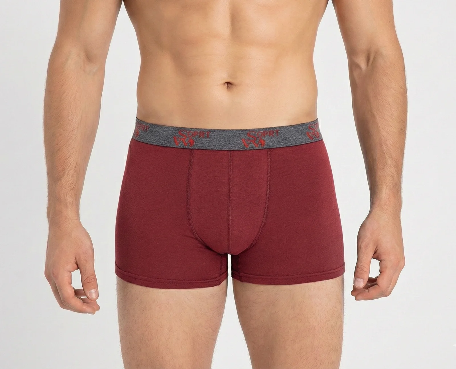 Set 5 perechi Boxeri Barbati cu banda in talie– Lenjerie Intima din Bumbac Elastic Confortabil [4]