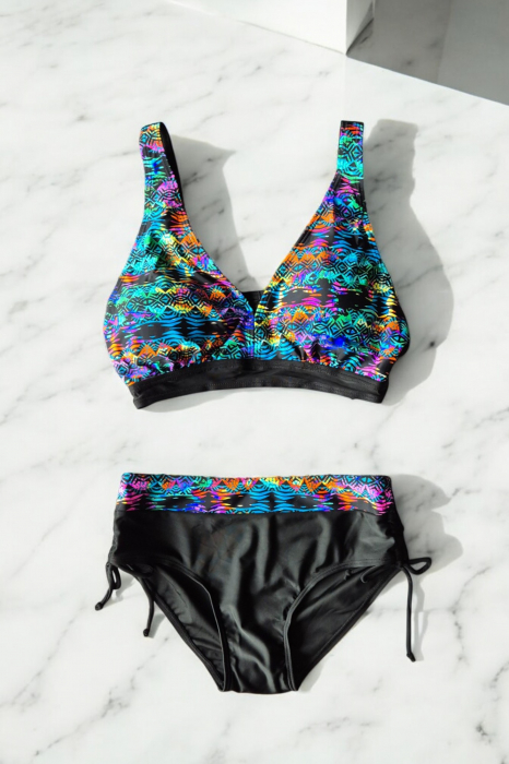 Set Costum Baie Doua piese dama, slip si sutien, summer Elise 2595 [2]